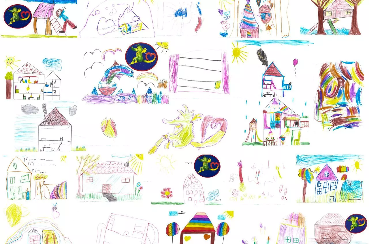 Collage_gemalte Bilder-2