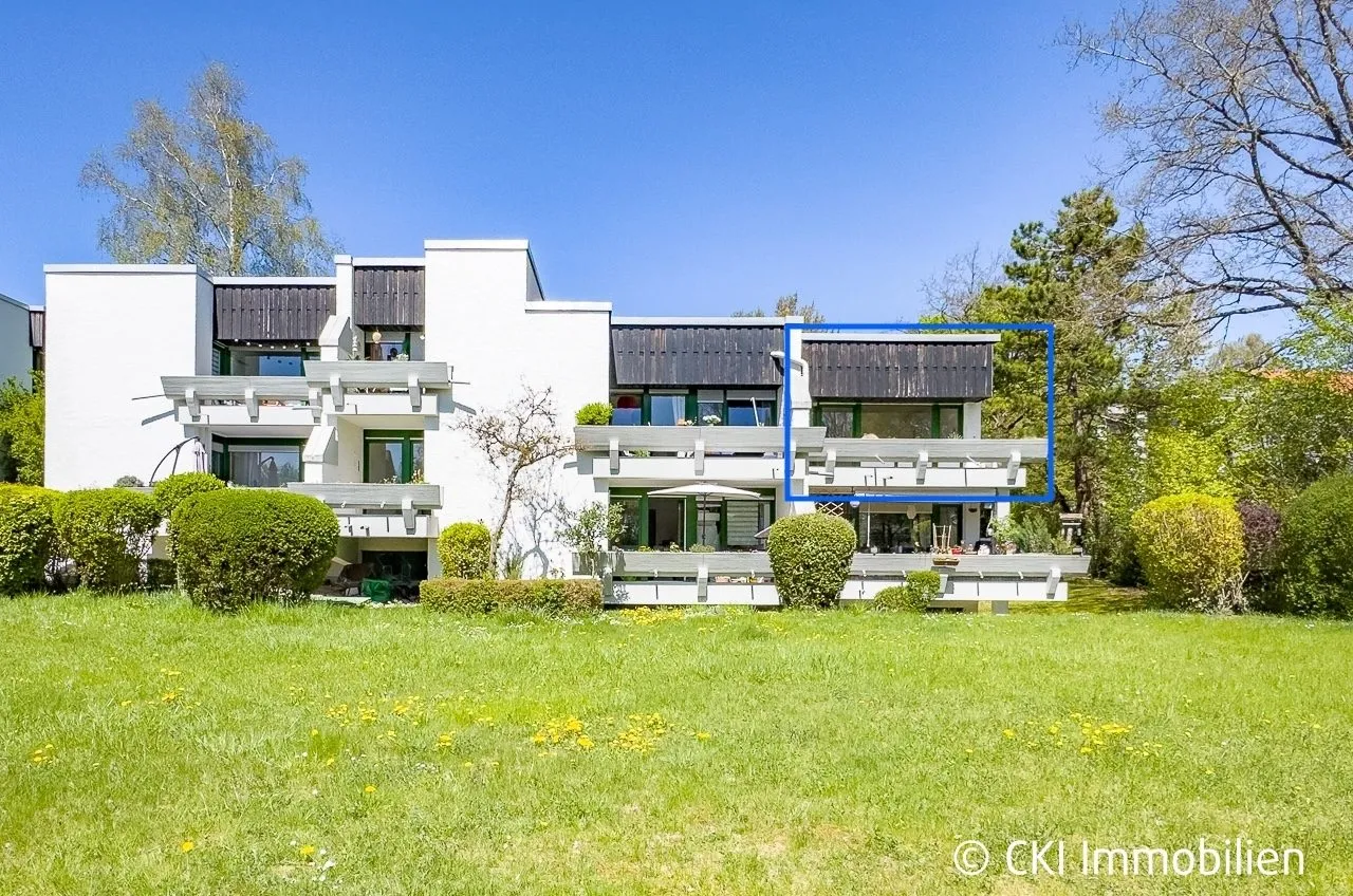 Immobilienangebot - Starnberg - Alle - Starnberg-Söcking! 
Freie 2 Zi.-ETW mit großem Südbalkon
in ruhiger Lage