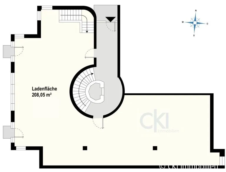 Immobilienangebot - Gauting - Alle - Frequentierte Lage in Gauting! Attraktive Ladenfläche zur Kapitalanlage oder Selbstnutzung