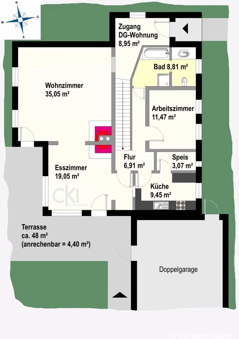 Immobilienangebot - Münsing - Alle - Nähe Starnberger See! Wohnhaus mit 2 vermieteten Wohneinheiten auf großem, sonnigen Grundstück