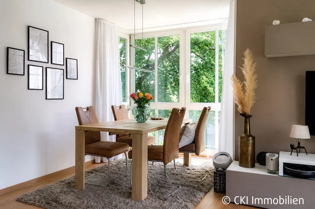 Immobilienangebot - Dachau - Alle - Sonnig und Ruhig! 3 Zi.-Wohnung mit Südwestbalkon in Dachau