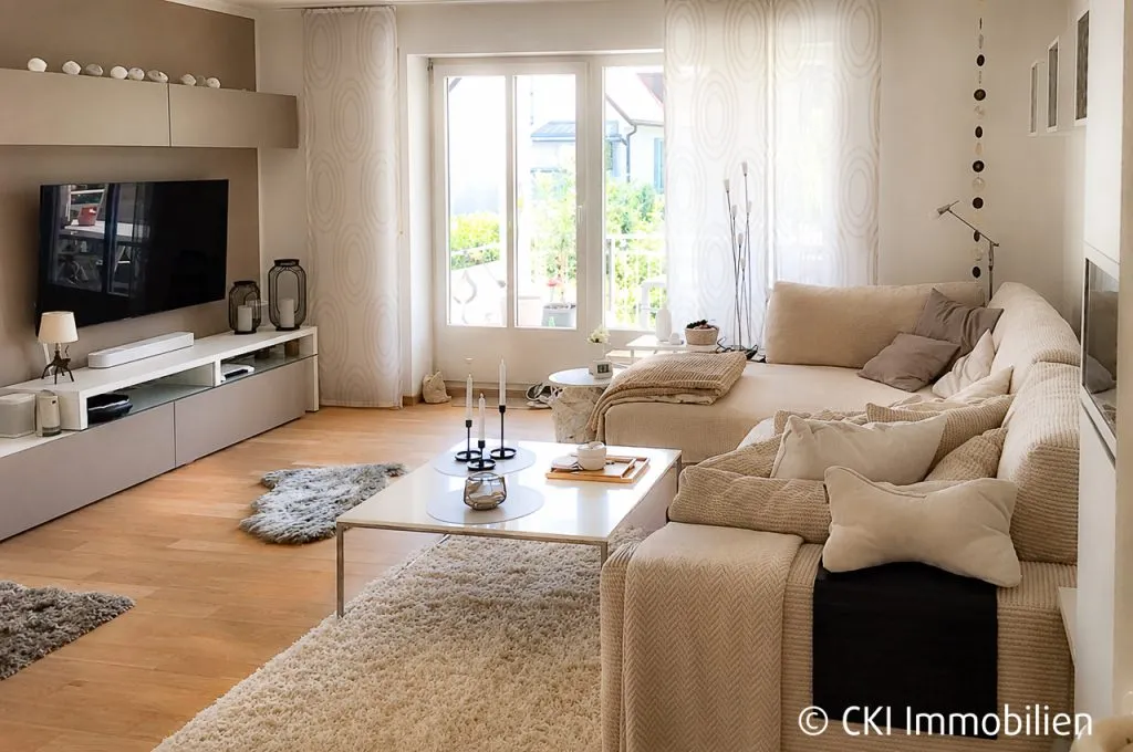 Immobilienangebot - Dachau - Alle - Sonnig und Ruhig! 3 Zi.-Wohnung mit Südwestbalkon in Dachau