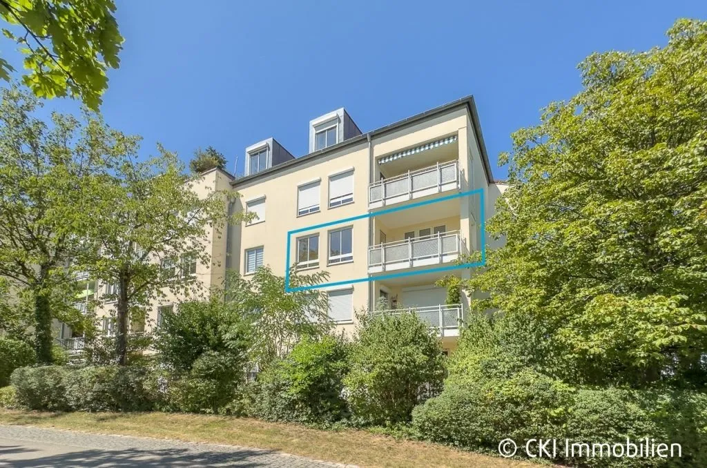 Immobilienangebot - Germering - Alle - Zentrale Lage in Germering! Freie 4 Zi.-ETW mit Südbalkon in parkähnlicher Wohnanlage