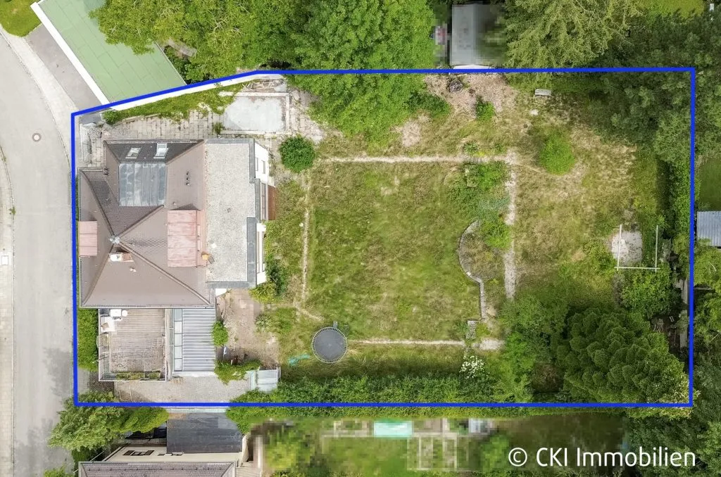 Immobilienangebot - München - Grundstücke - München-Sendling: Grundstück mit Altbestand & Baugenehmigung für ein exklusives MFH mit 5 Wohnungen