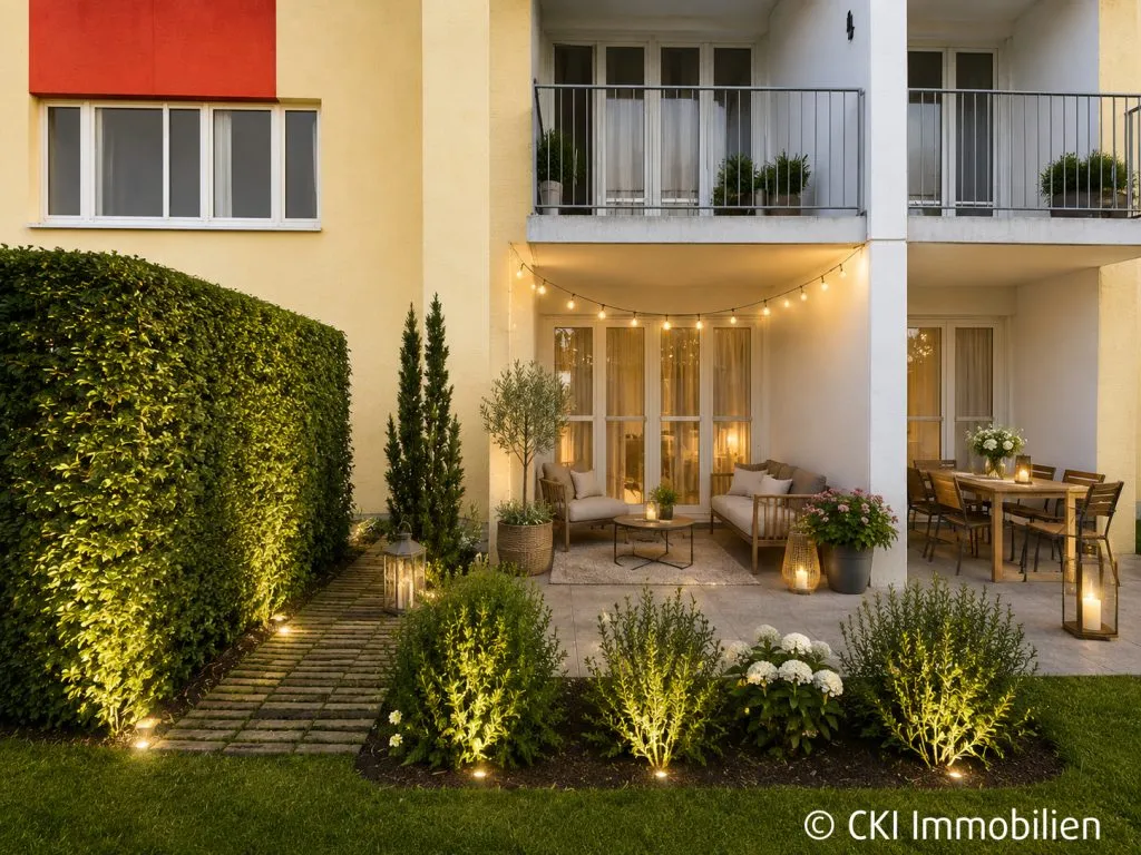 Immobilienangebot - München - Alle - Charmante 2-Zi.-Gartenwohnung mit Terrasse in München-Hadern – ruhig gelegen & nur 600 Meter zur U6!
